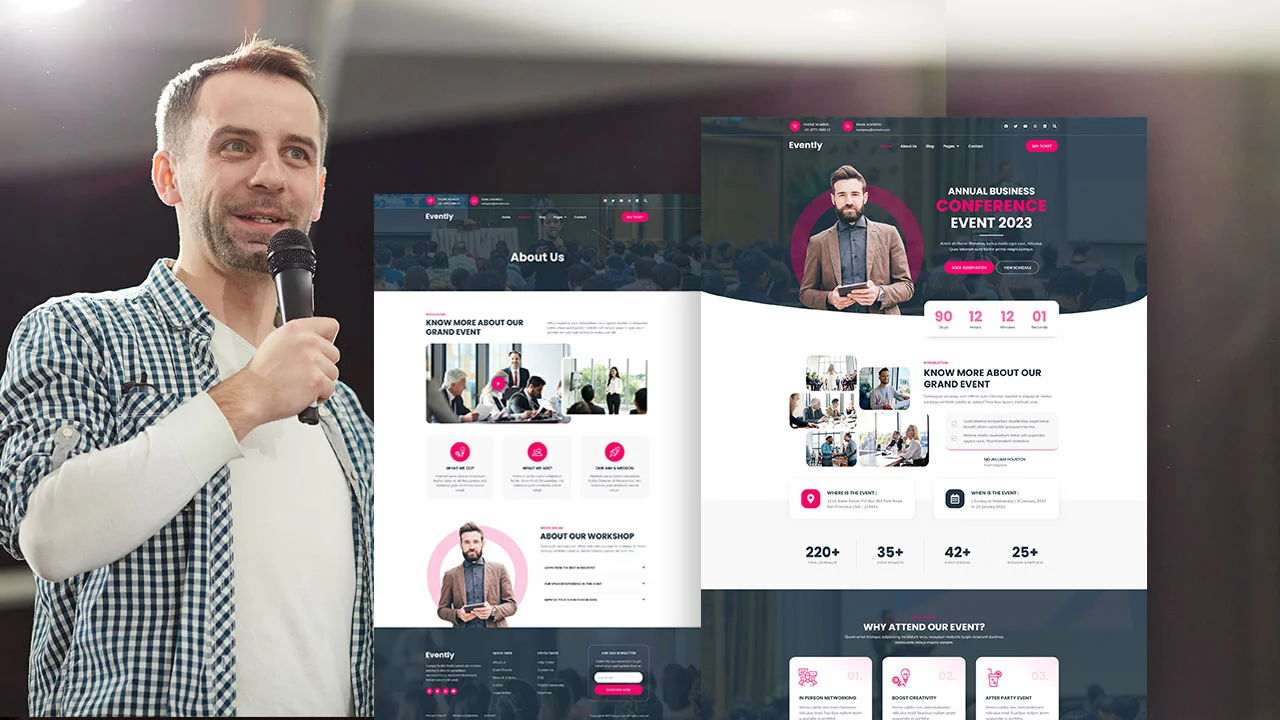 website conferinta eveniment