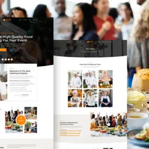 Kater- Website Servicii de catering